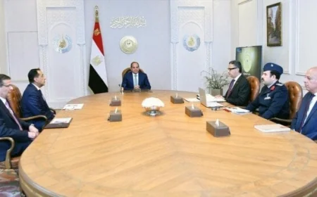 الرئيس السيسي يؤكد أهمية الأمن الغذائي ويأمر بتأمين مخزون استراتيجي من السلع الأساسية