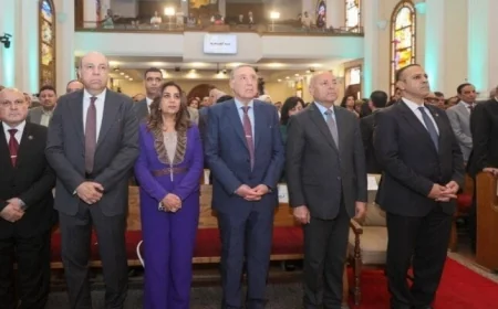 وزيرة التنمية المحلية تؤكد في احتفالية عيد القيامة للطائفة الإنجيلية أن مصر هي نموذج للتلاحم المجتمعي