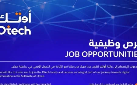 لا تضيع الفرصة: قدم الآن لوظائف شركة أوتك في سلطنة عمان قبل الموعد النهائي