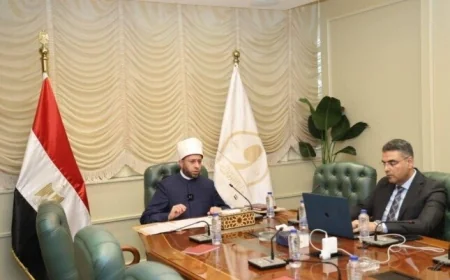 وزير الأوقاف يتحدث أمام كبار مسؤولي اتحاد إذاعات وتلفزيونات التعاون الإسلامي