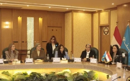 افتتاح غرف صديقة للطفل بحضور سحر السنباطي في مقر النائب العام