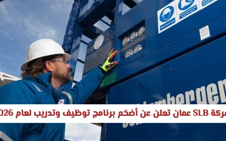 انضم الآن لأكبر برنامج توظيف وتدريب من SLB عمان في 2026 ولا تفوت الفرصة