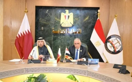 مصر وقطر تعقدان اتفاقية لتعزيز التعاون القضائي في التحقيقات الجنائية