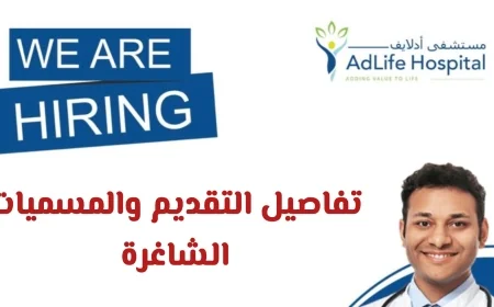 وظائف طبية شاغرة في سلطنة عمان بمستشفى أدلايف: استكشف فرص العمل الآن