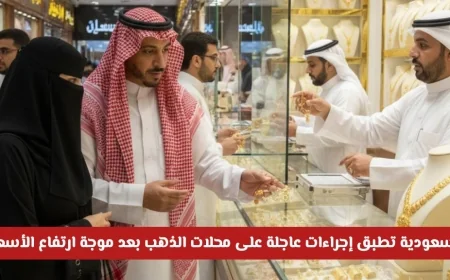 الإجراءات العاجلة الجديدة في السعودية على محلات الذهب والمجوهرات اكتشف التفاصيل