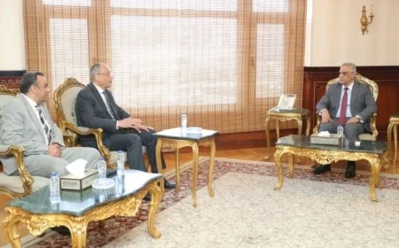 وزير الإنتاج الحربي يناقش مع رئيس هيئة الرقابة على الصادرات والواردات تعزيز التعاون المشترك صور