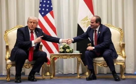 الرئيس السيسي يثني على جهود ترامب في تحقيق وقف إطلاق النار في لبنان