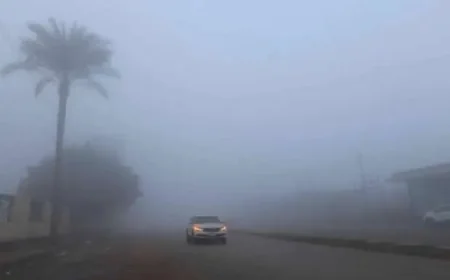 تحذيرات الأرصاد من تقلبات جوية مفاجئة غدًا مع شبورة كثيفة ورياح مثيرة للأتربة في هذه المناطق