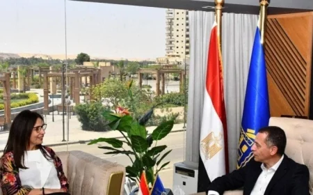 محافظ أسوان يبرز أهمية استغلال المواقع الثقافية لتعزيز النشاط السياحي خلال لقاءه وزيرة الثقافة