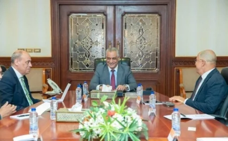 وزير الدولة للإنتاج الحربي يناقش مع رئيس اتحاد الصناعات سبل تعزيز التصنيع المحلي