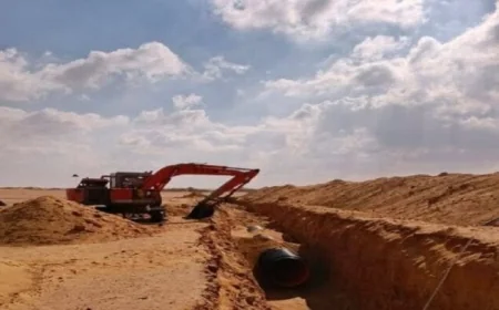 وزيرة الإسكان تراقب تقدم تنفيذ مشاريع المرافق والطرق في المناطق الصناعية بأكتوبر الجديدة