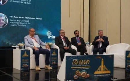 جامعة عين شمس تستعرض أهمية السياحة الصحية في مصر خلال المؤتمر الدولي الرابع عشر