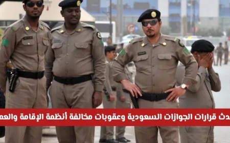 قرارات حاسمة من الجوازات السعودية: تعرف على أحدث عقوبات مخالفة أنظمة الإقامة والعمل