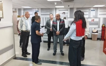 وزير الكهرباء يزور مستشفى ألماظة لمتابعة تحسين الخدمات الطبية خلال عطلات الأعياد