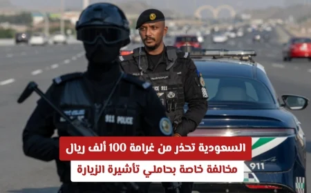 الداخلية السعودية تحذر: غرامة 100 ألف ريال لمخالفي شروط تأشيرة الزيارة تفاصيل كاملة