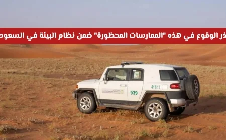 احذر الوقوع في الممارسات المحظورة ضمن نظام البيئة في السعودية وغرامات تصل إلى 100 ألف ريال