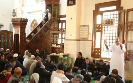 الأوقاف تنشر نص خطبة الجمعة غدا بعنوان العمل واجب ديني وحضاري