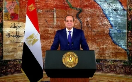 الرئيس السيسي يعلن رفع تعويضات حوادث العمل إلى 300 ألف جنيه للوفاة وزيادتها لحالات العجز