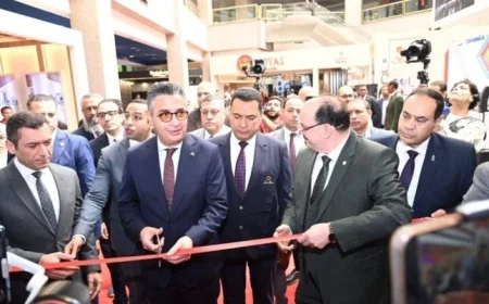 وزير التموين يفتتح الدورة الـ18 لمعرض سيراميكا ماركت هوميكس بمشاركة 90 شركة