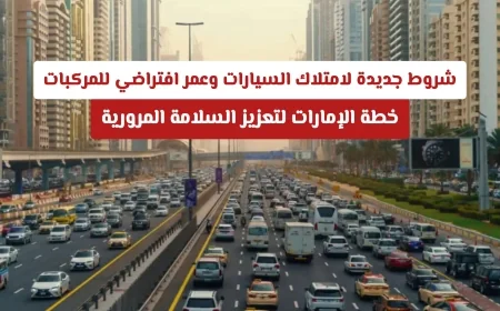 الإمارات تعلن عن شروط امتلاك السيارات وعمر افتراضي للمركبات لتعزيز السلامة على الطرق