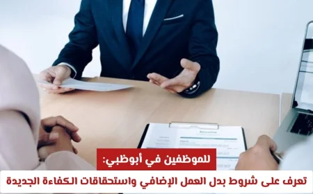 الموظفون في أبوظبي: اكتشفوا شروط بدل العمل الإضافي ومزايا الكفاءة الحديثة