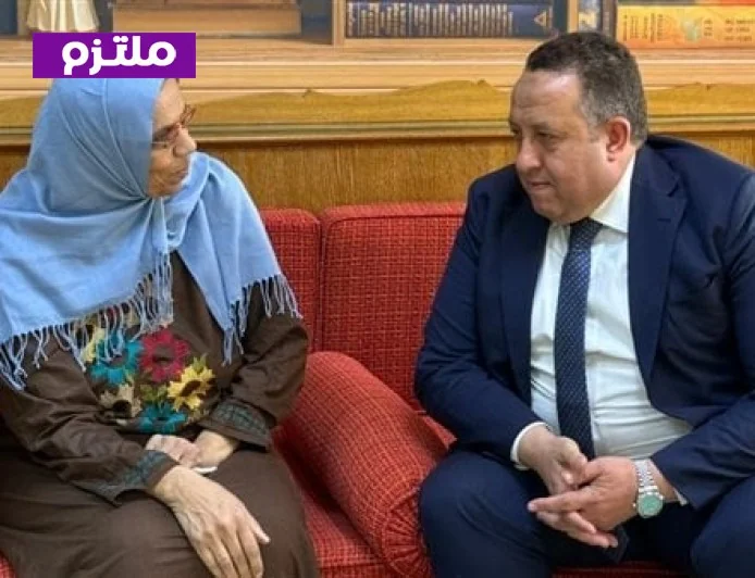 نقيب المهندسين يقوم بزيارة مميزة لمهندسة الطاقة الذرية ليلى إبراهيم