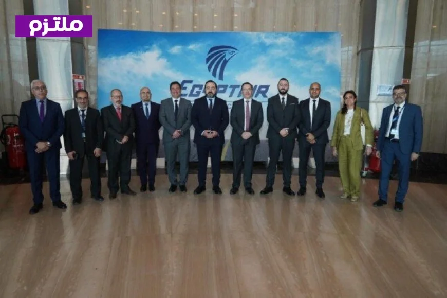 أكاديمية مصر للطيران تعزز شراكتها مع أكرون البريطانية وتستعرض أحدث صور التعاون