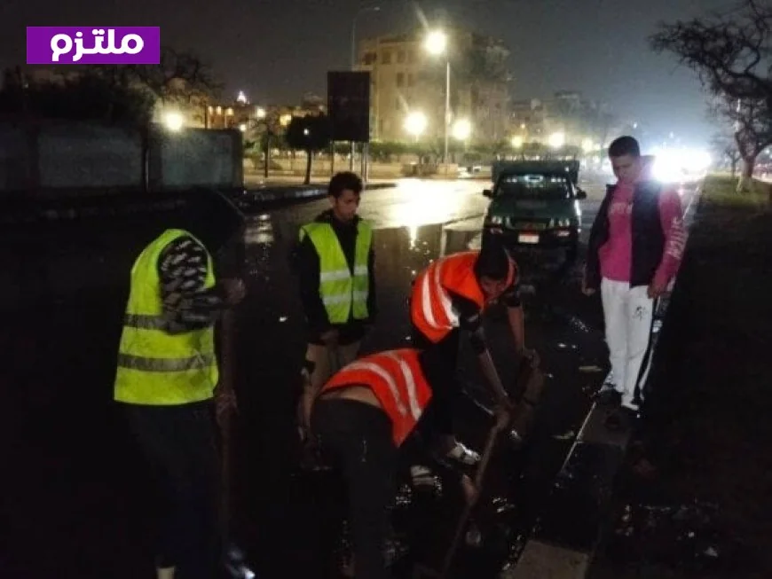 وزيرة الإسكان تراقب إجراءات مدن جديدة للتعامل مع الأمطار السيول