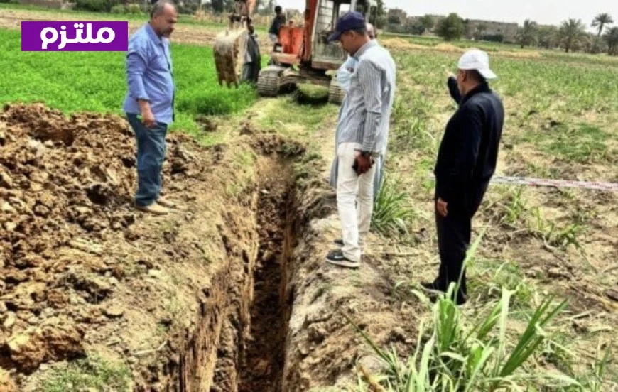 تدشين محطتين حديثتين لتطوير الري الحقلي لدعم مزارعي القصب في قنا