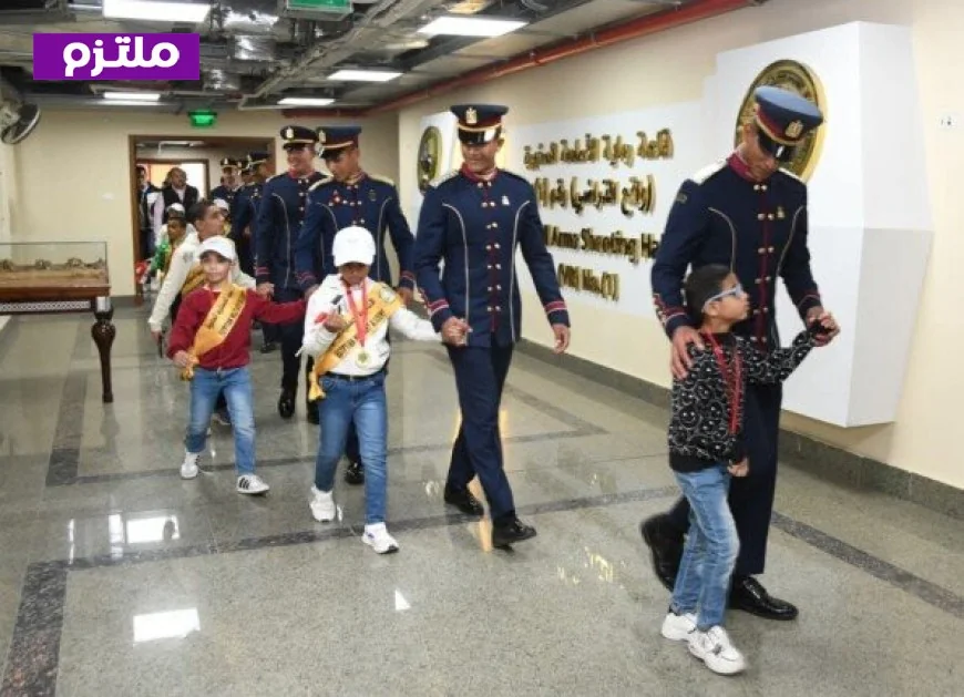 القوات المسلحة تحتفل مع أطفال مصر بيوم اليتيم بصور مميزة