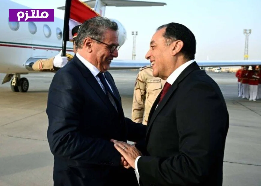 رئيس الوزراء يستقبل رئيس الحكومة المغربية لبدء أعمال اللجنة التنسيقية المشتركة الأولى