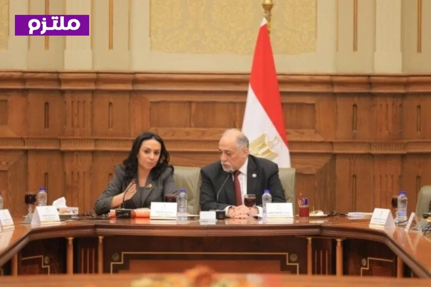 مايا مرسي تسلط الضوء على جهود الهلال الأحمر المصري خلال اجتماع تضامن الشيوخ