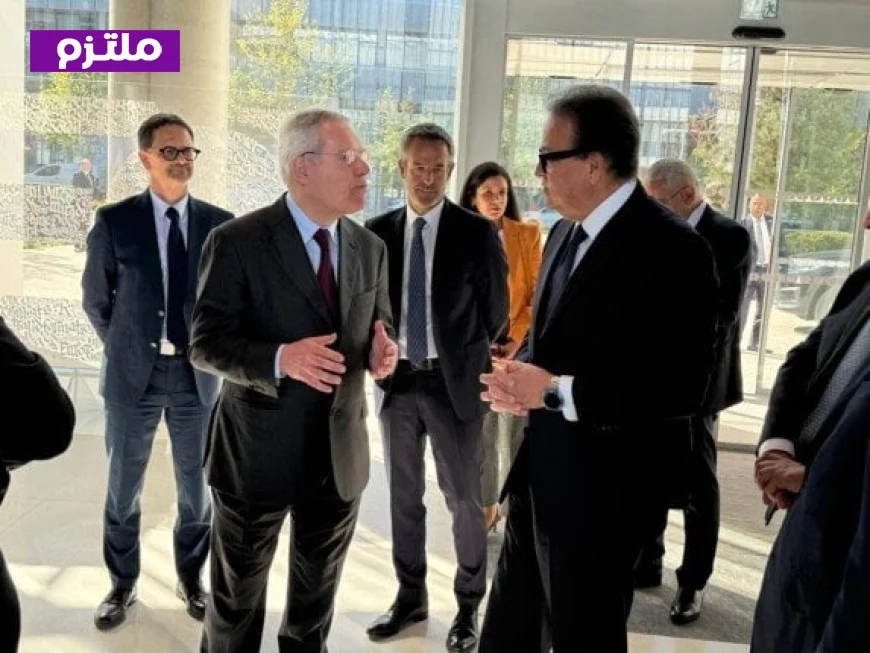 وزير الصحة يستعرض مع سيرفيه فرص توطين صناعة أدوية الأورام خلال قمة ليون