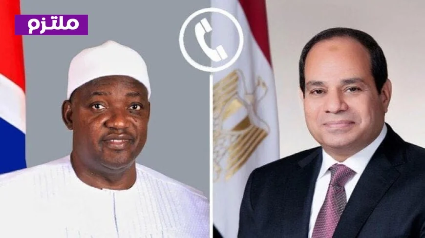 الرئيس السيسي يلتقي نظيره الجامبي لبحث الأوضاع الإقليمية وتعزيز التعاون الثنائي