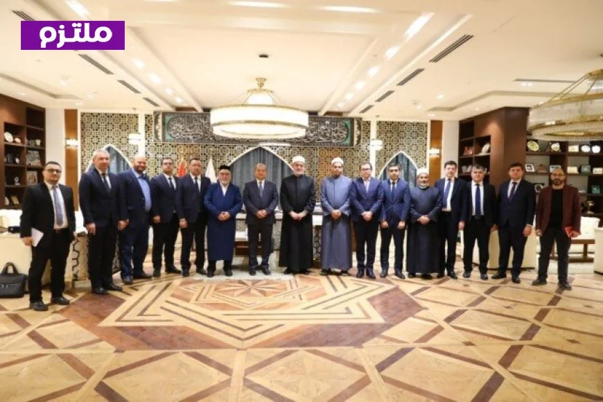 المفتي يستقبل وفدًا أوزبكستانيًا رفيع المستوى لتعزيز التعاون في مكافحة التطرف