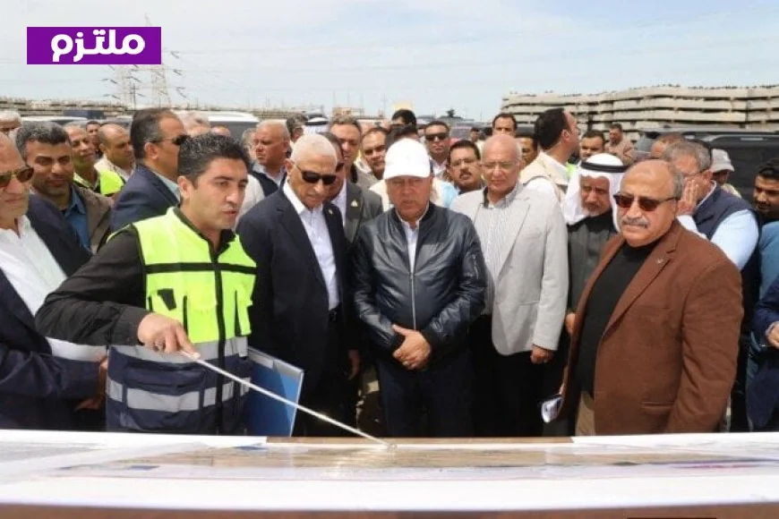 وزير النقل يزور مشروع خط سكة حديد بئر العبد العريش طابا ويبرز دوره في تنمية سيناء
