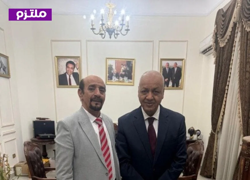 النائب اليمني سنان العجي يؤكد خلال لقائه بمصطفى بكري التزام مصر بالأمن القومي العربي