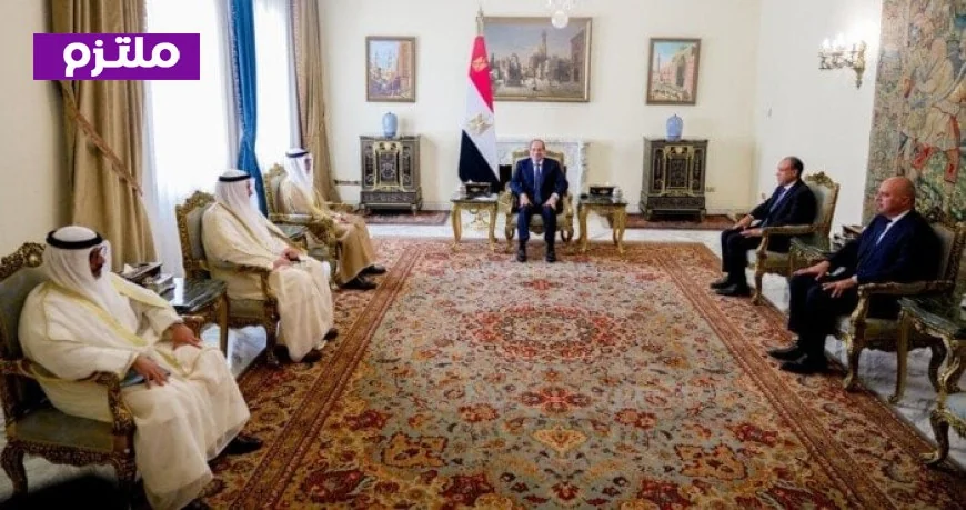 الرئيس السيسي يستقبل وزير خارجية الكويت ويعبر عن دعم مصر القوي لأمن الكويت القومي