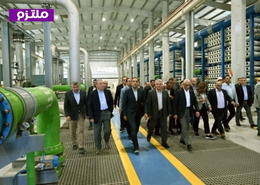 رئيس الوزراء يقوم بجولة تفقدية في محطة تحلية مياه البحر بالعريش لتعزيز موارد المياه