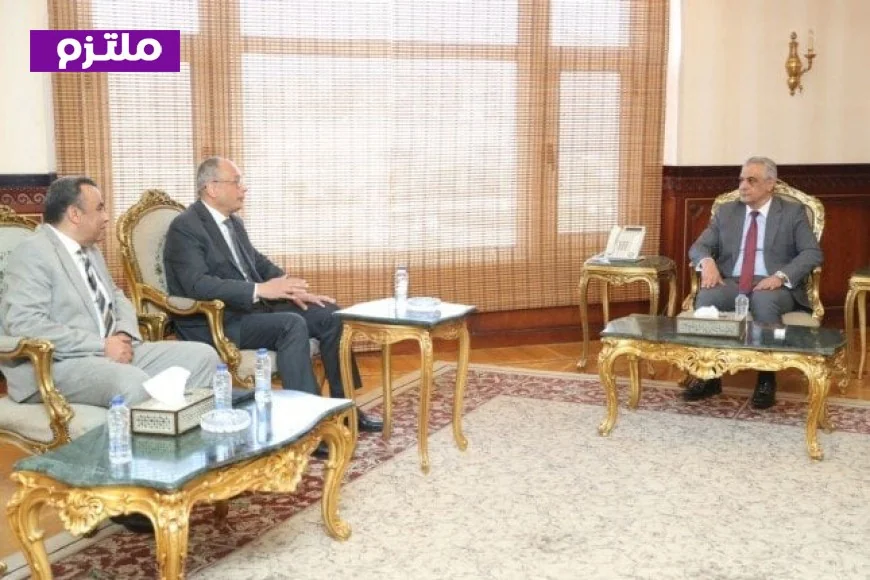 وزير الإنتاج الحربي يناقش مع رئيس هيئة الرقابة على الصادرات والواردات تعزيز التعاون المشترك صور