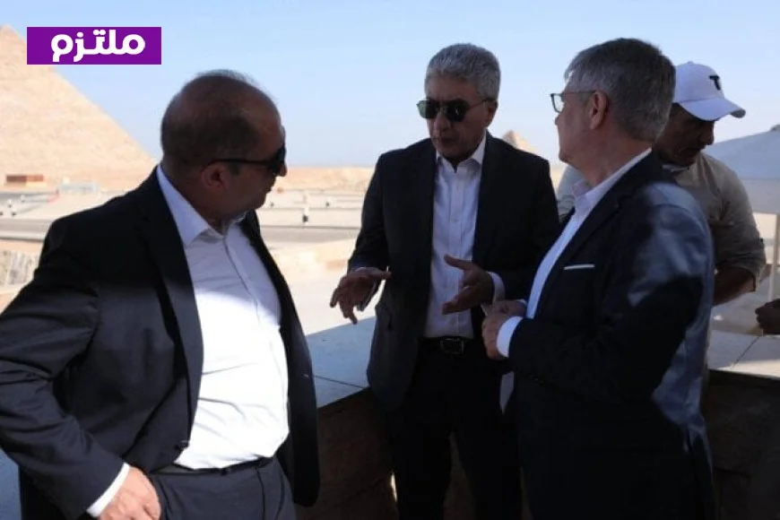 شريف فتحي يناقش مع وفد ألماني نجاح السياحة المصرية وأدائها الإيجابي