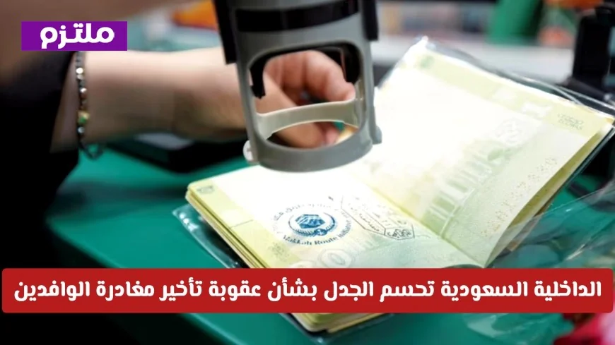السعودية تعلن قرارها النهائي حول عقوبة تأخير مغادرة الوافدين
