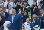 مظاهرة حاشدة في الإمارات تأييداً للرئيس السيسي خلال زيارته مع الشيخ محمد بن زايد فيديو