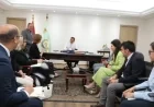 وزير الزراعة يناقش مع وفد الاتحاد الأوروبي والوكالة الإيطالية سبل تعزيز الأمن الغذائي في البلاد