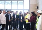 وزيرة الإسكان تراقب تطورات أبراج الداون تاون والحي اللاتيني في مدينة العلمين الجديدة