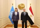 وزير العدل يبحث سبل تعزيز التعاون مع المنسقة المقيمة للأمم المتحدة في مصر