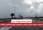 الأرصاد تعلن: أمطار رعدية وموجات غبار تؤثر على طقس السعودية اليوم والأماكن المتأثرة