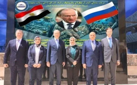 تعزيز الابتكار ونقل التكنولوجيا من خلال التعاون المصري الروسي في المعهد القومي لعلوم البحار والمصايد