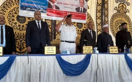 إنهاء ثأر تاريخي بين عائلتي السعدية والهمامية في أبو حزام بقنا بعد 45 عامًا بحضور القيادات الأمنية ومصطفى بكري