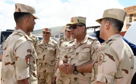 وزير الدفاع يؤكد لمقاتلي المنطقة الغربية تضحيات رجال القوات المسلحة لحماية مصر